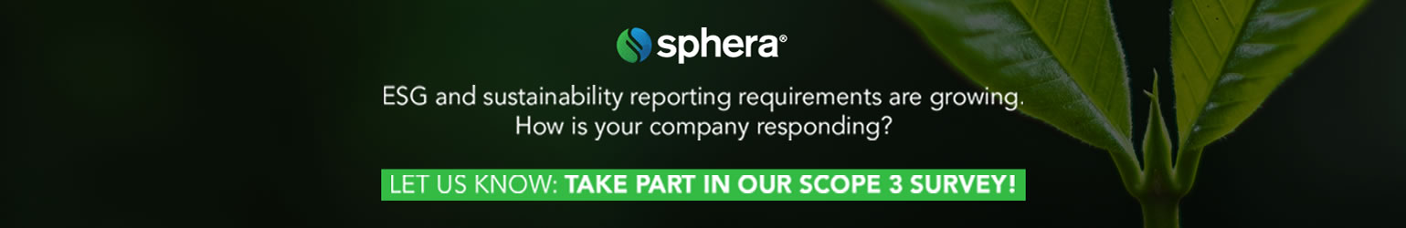ESG Survey: Sphera’s 2023 Sustainability Scope 3 Survey